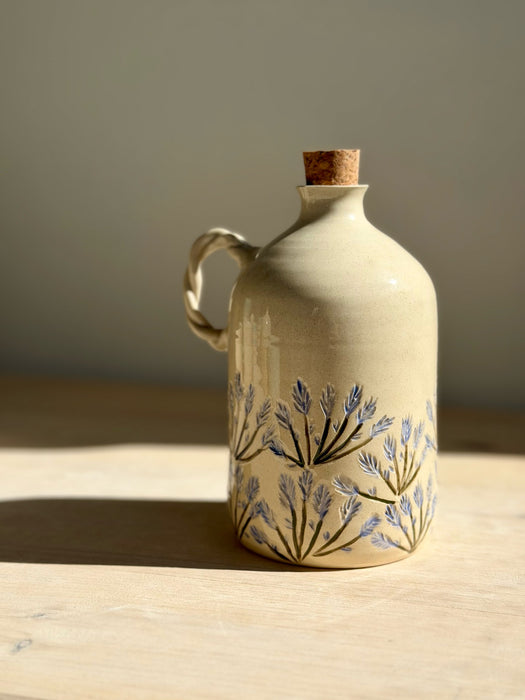Lavender oil bottle
