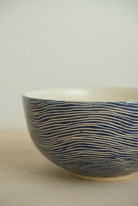 Deep Blue bowl – side view