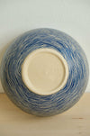Deep Blue bowl – underside with unglazed foot ring