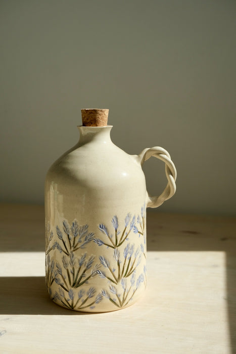 Lavender oil bottle