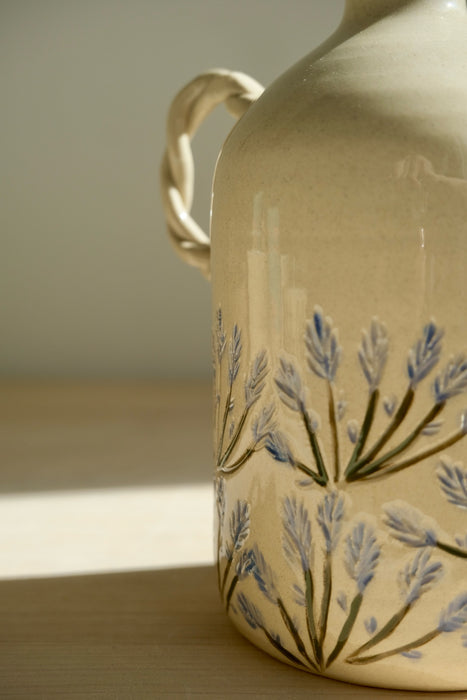 Lavender oil bottle