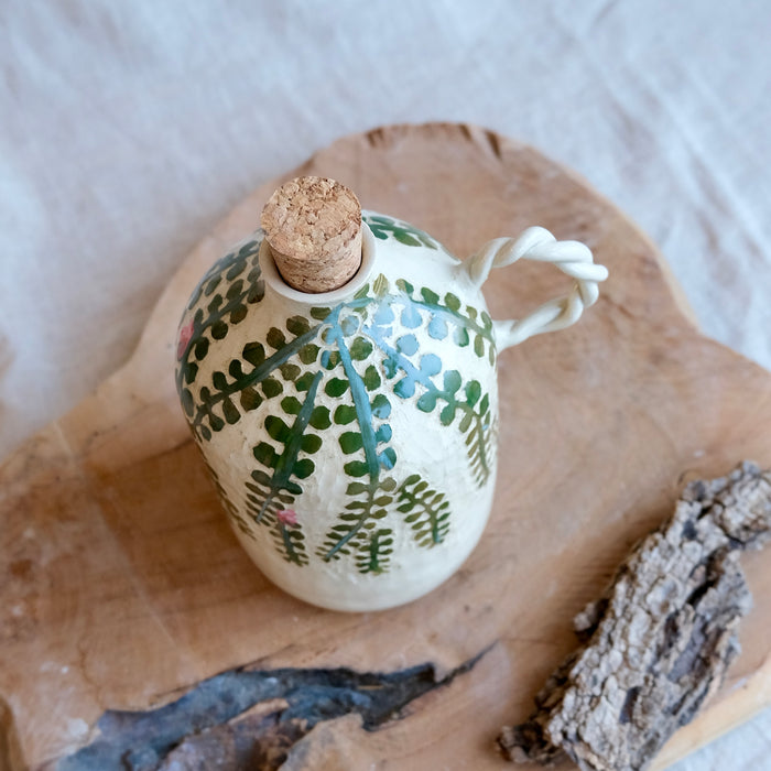 Capers oil bottle