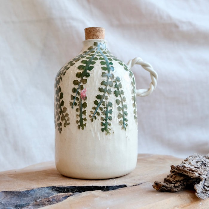 Capers oil bottle