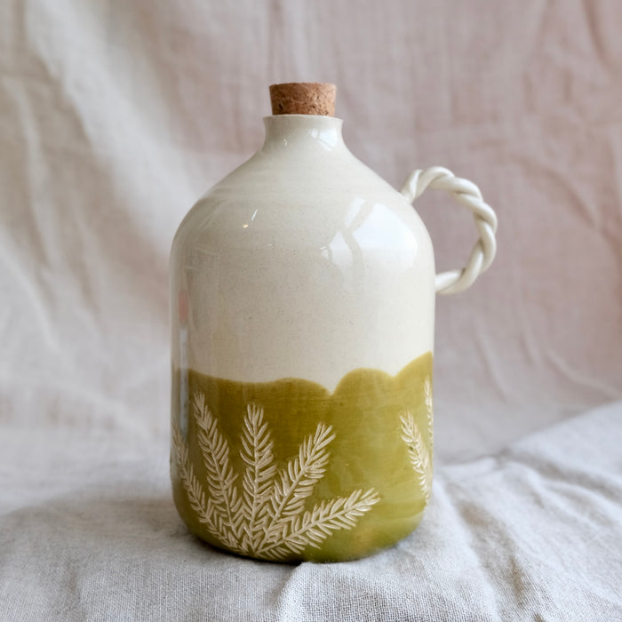 Rosemary oil bottle