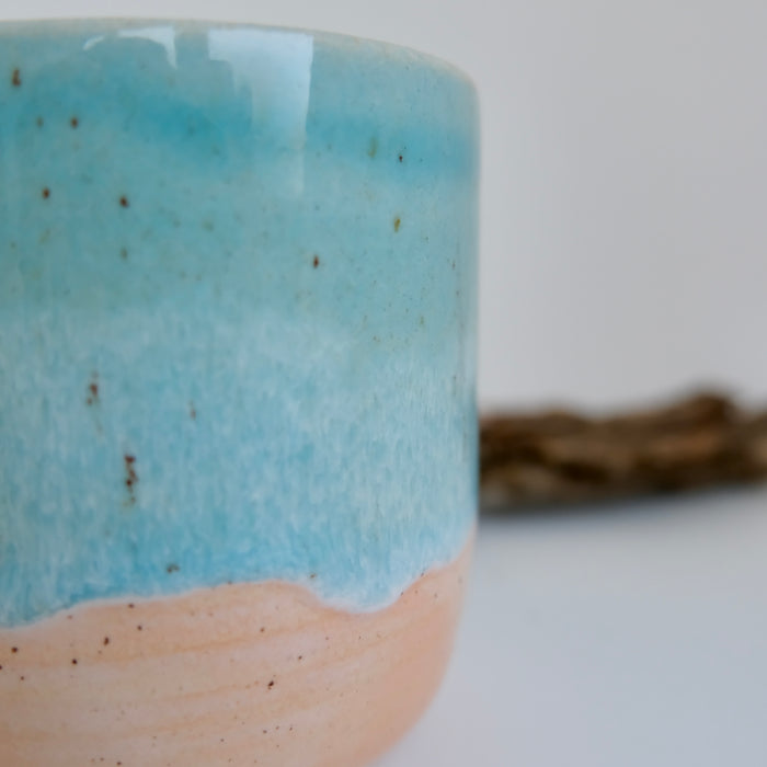 Beach breakfast set (plate + bowl + cup)
