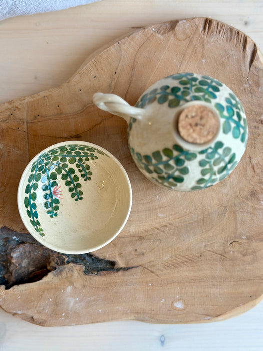 Capers serving bowl