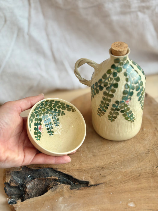 Capers serving bowl